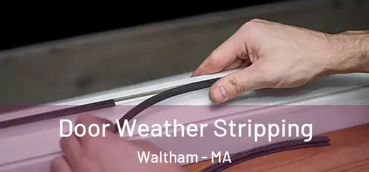 Door Weather Stripping Waltham - MA